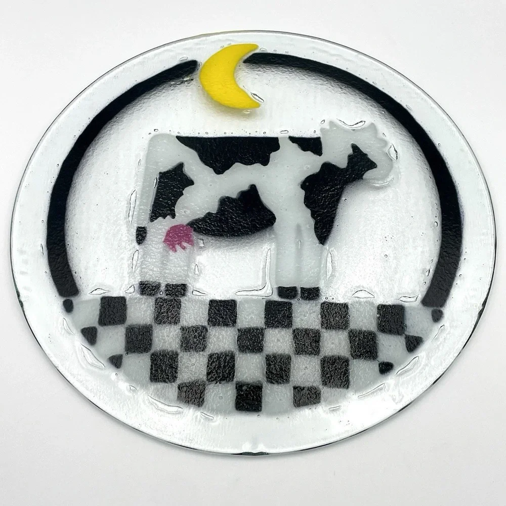 Peggy Karr vintage diameter cow
